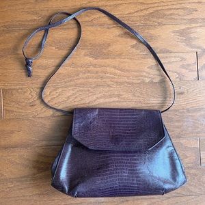 Donna Karan Purple Crossbody Bag